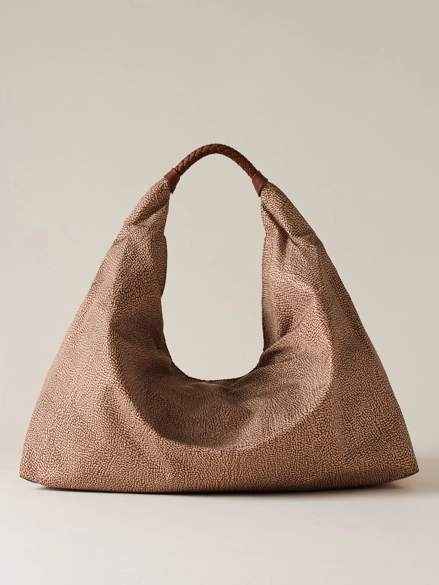 BORBONESE Borsa Hobo Large