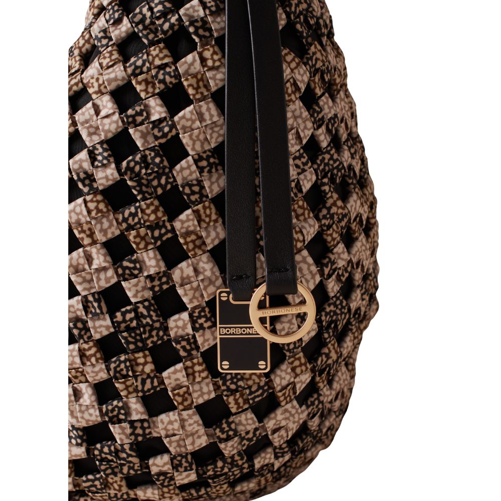 BORBONESE Borsa Hobo Multicolor