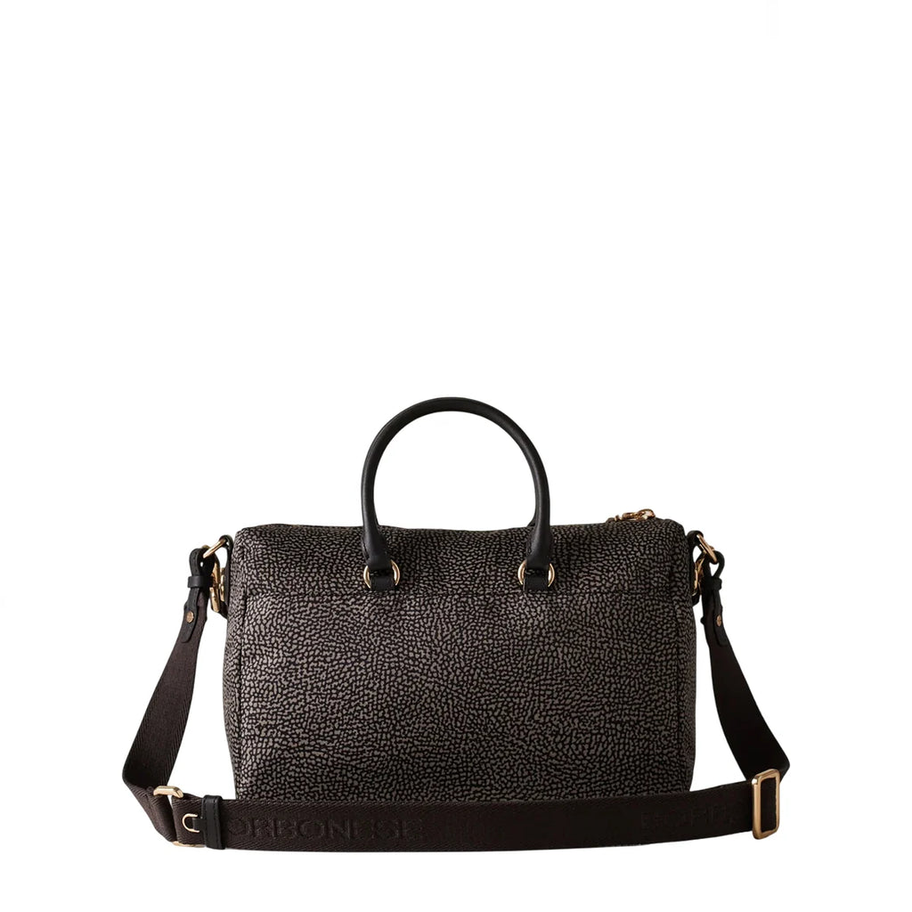 BORBONESE Bauletto Medium Camoscio