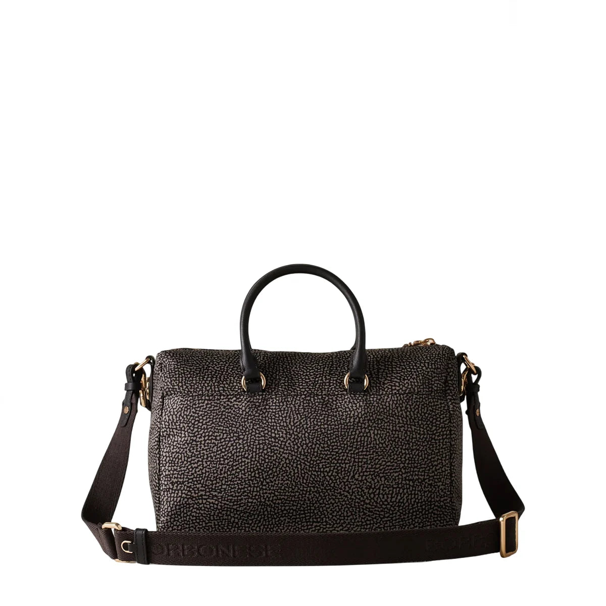 BORBONESE Bauletto Medium Camoscio