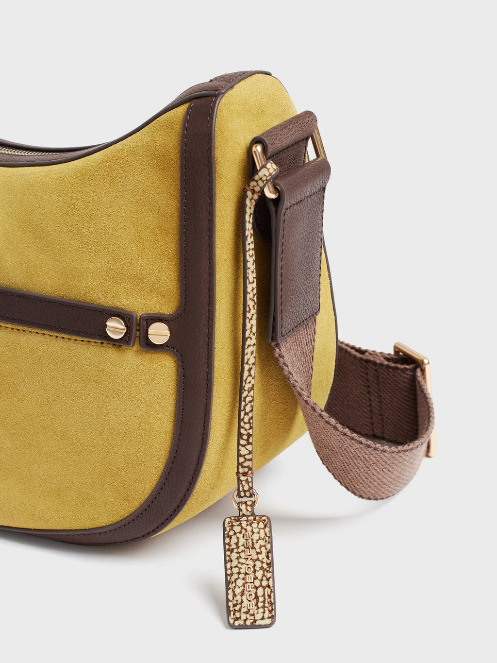 BORBONESE LUNA Small CAMOSCIO