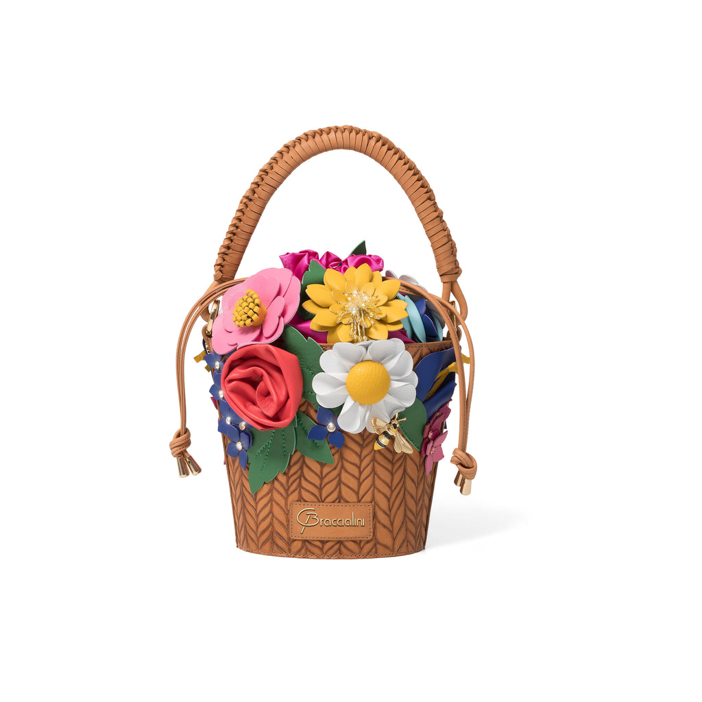 BRACCIALINI TEMA CESTINO DI FIORI