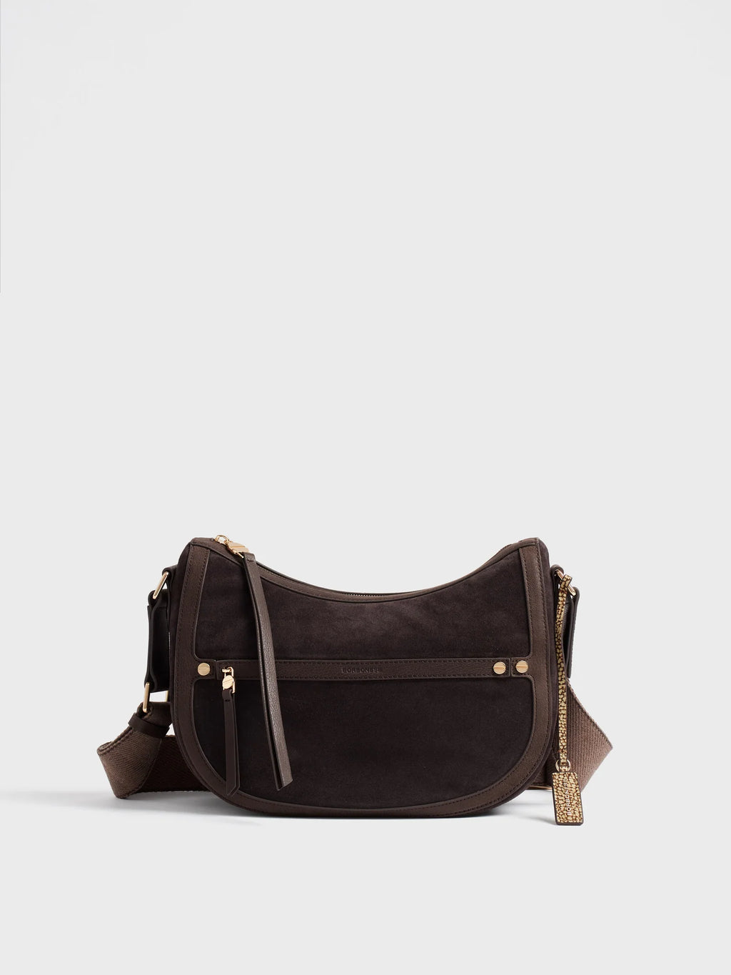 BORBONESE LUNA Small CAMOSCIO