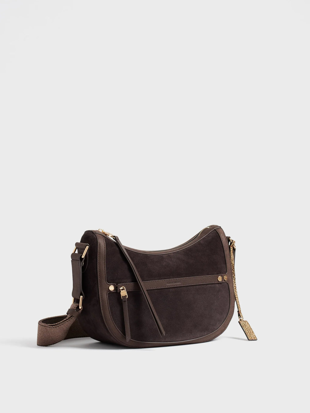 BORBONESE LUNA Small CAMOSCIO
