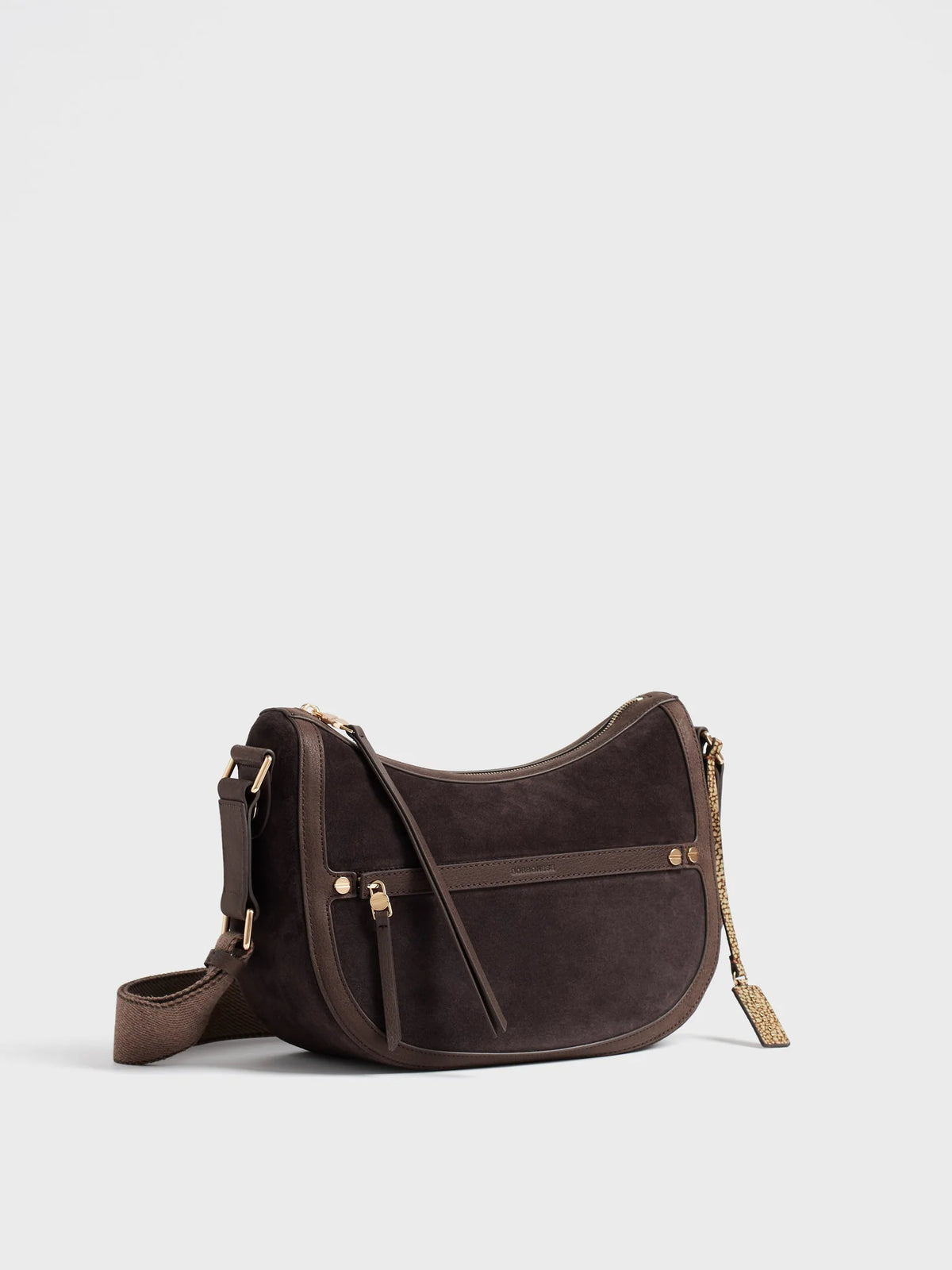 BORBONESE LUNA Small CAMOSCIO