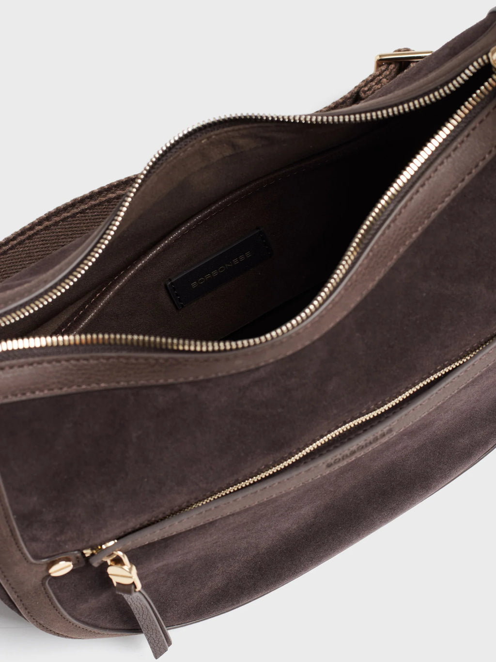 BORBONESE LUNA Small CAMOSCIO