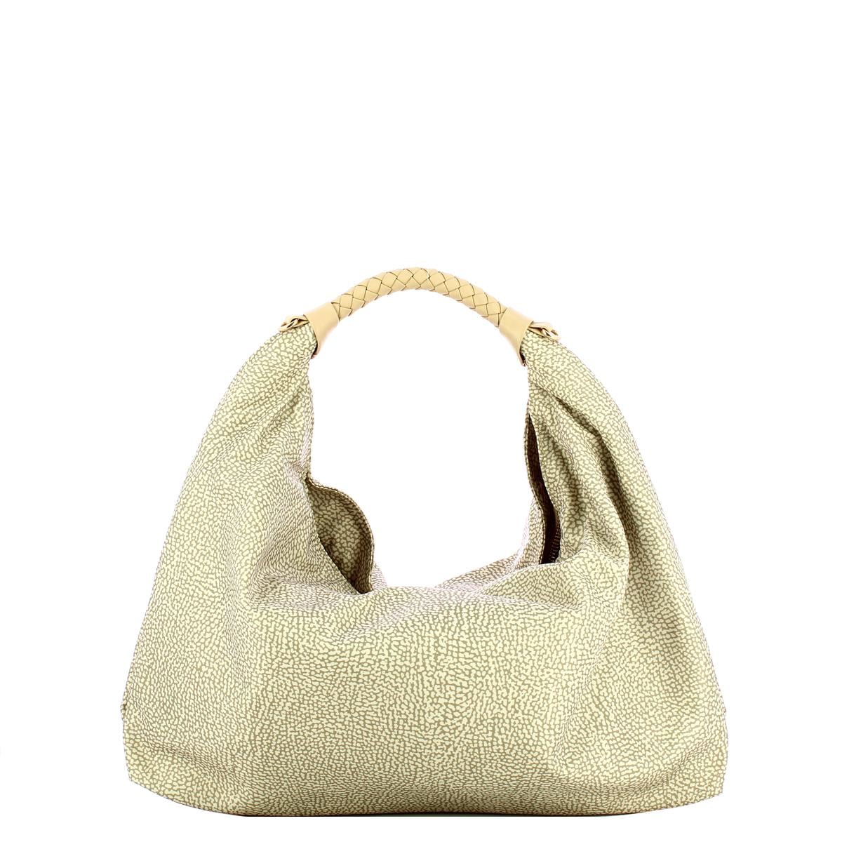 BORBONESE Borsa Hobo Medium