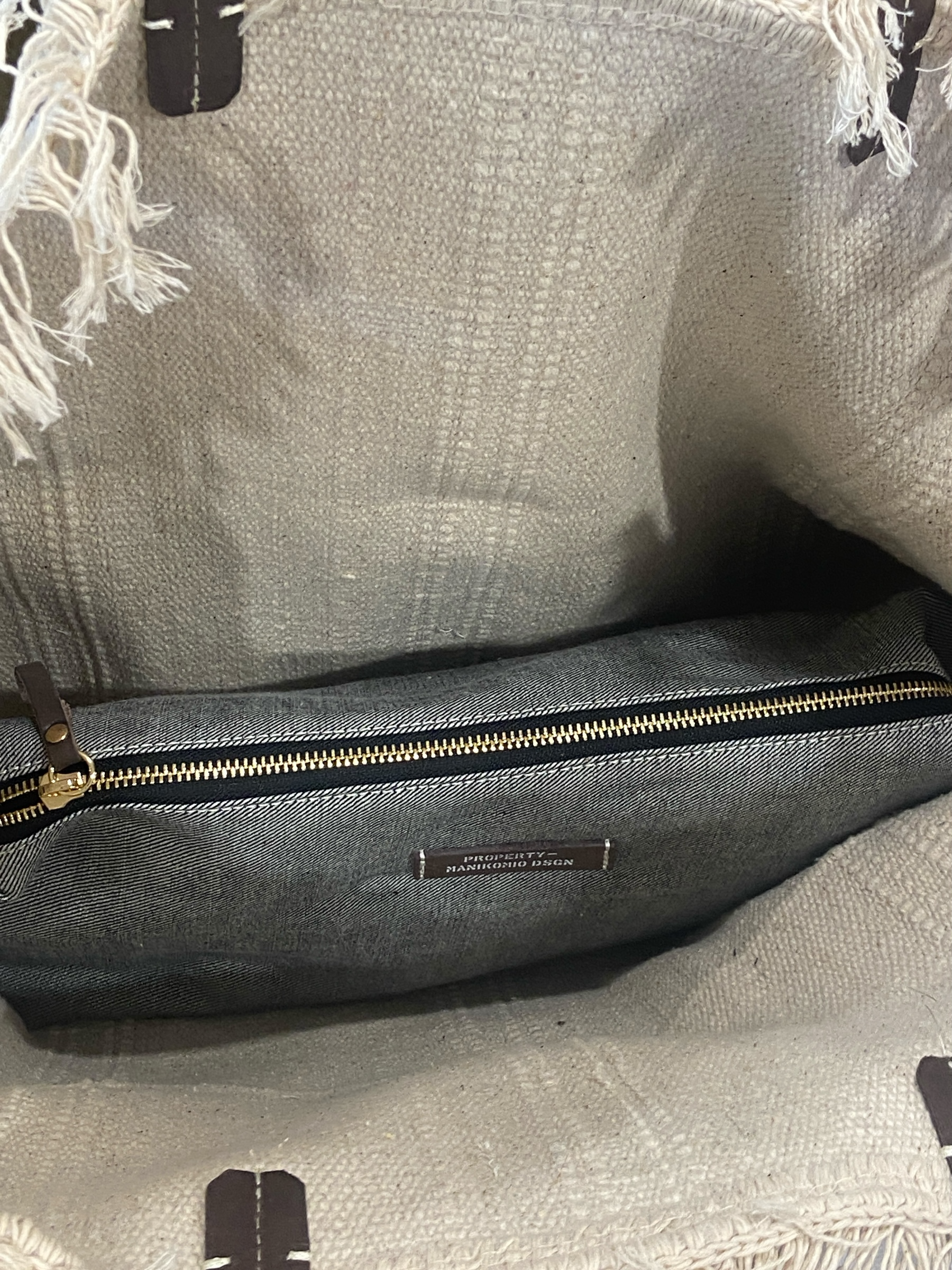 MANIKOMIO DSGN Shopping Cotton Stripe SPECIAL EDITION FORTE DEI MARMI