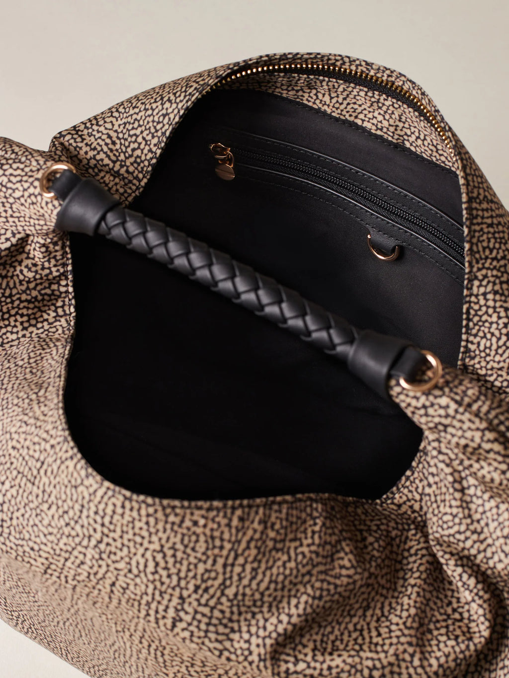 BORBONESE Borsa Hobo Medium