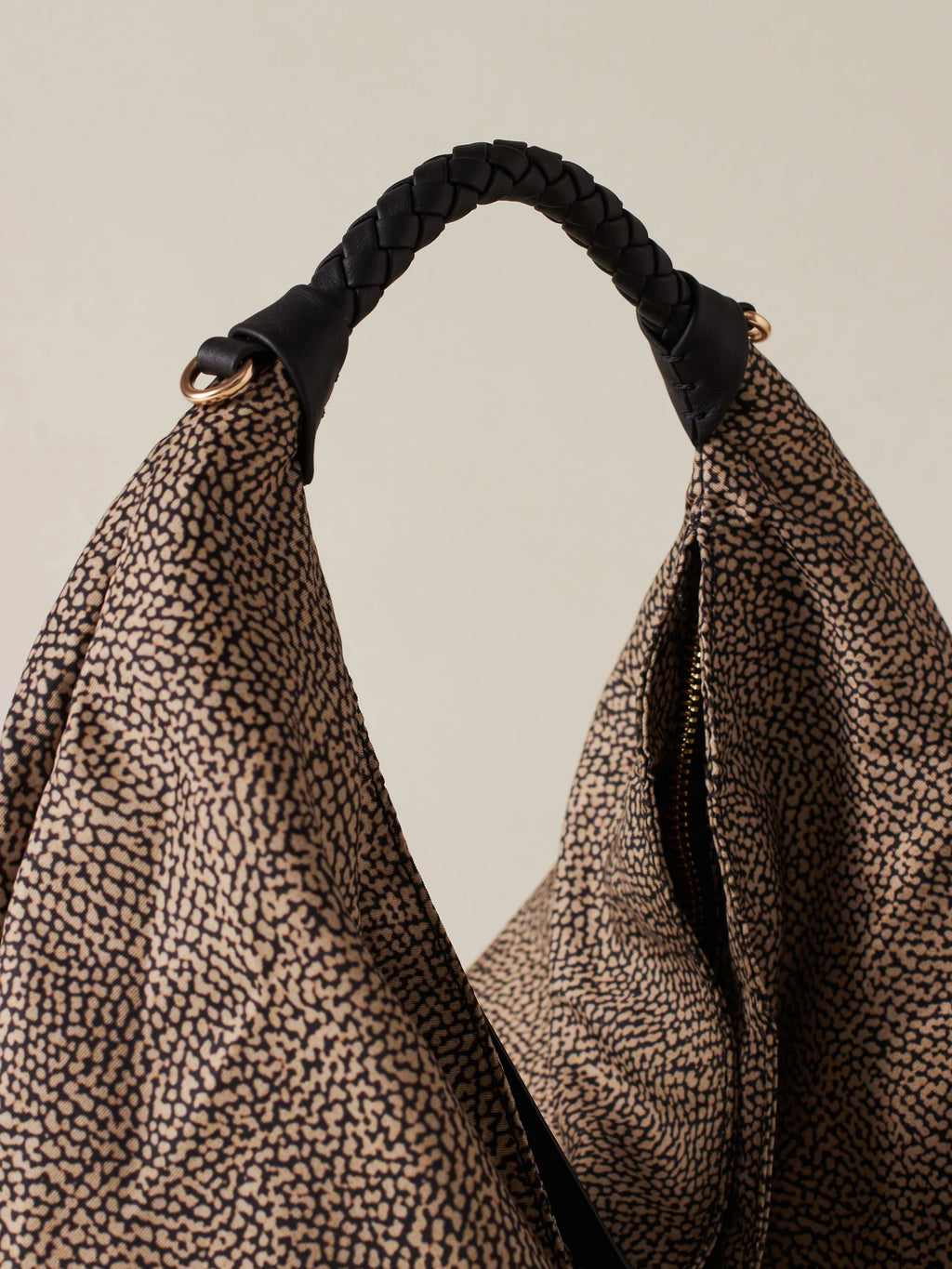 BORBONESE Borsa Hobo Medium