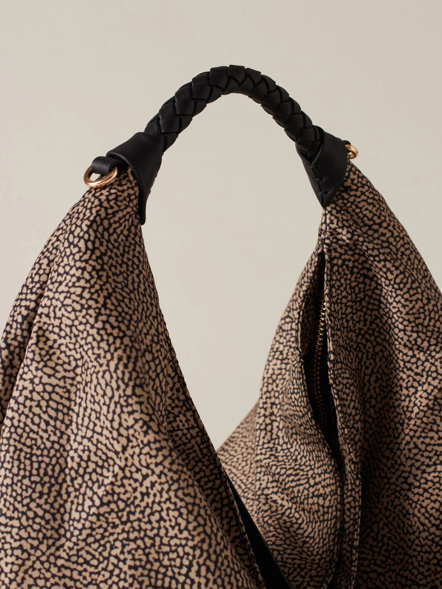 BORBONESE Borsa Hobo Medium