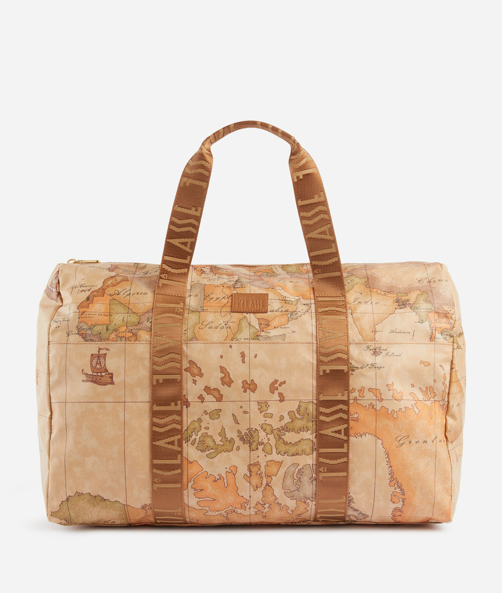 ALVIERO MARTINI 1^ CLASSE GEO SOFT Borsone pieghevole con mini Beauty