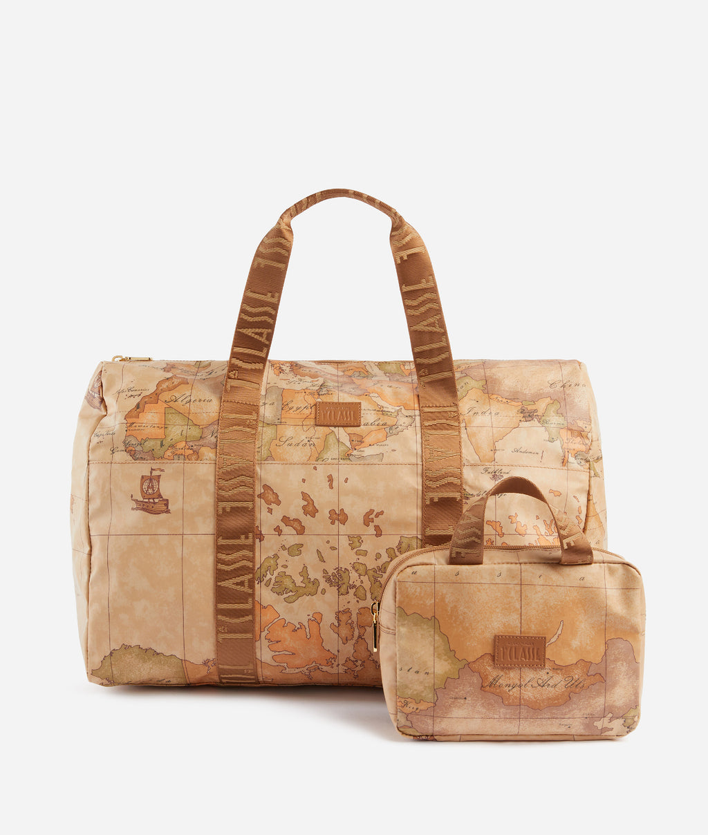 ALVIERO MARTINI 1^ CLASSE GEO SOFT Borsone pieghevole con mini Beauty