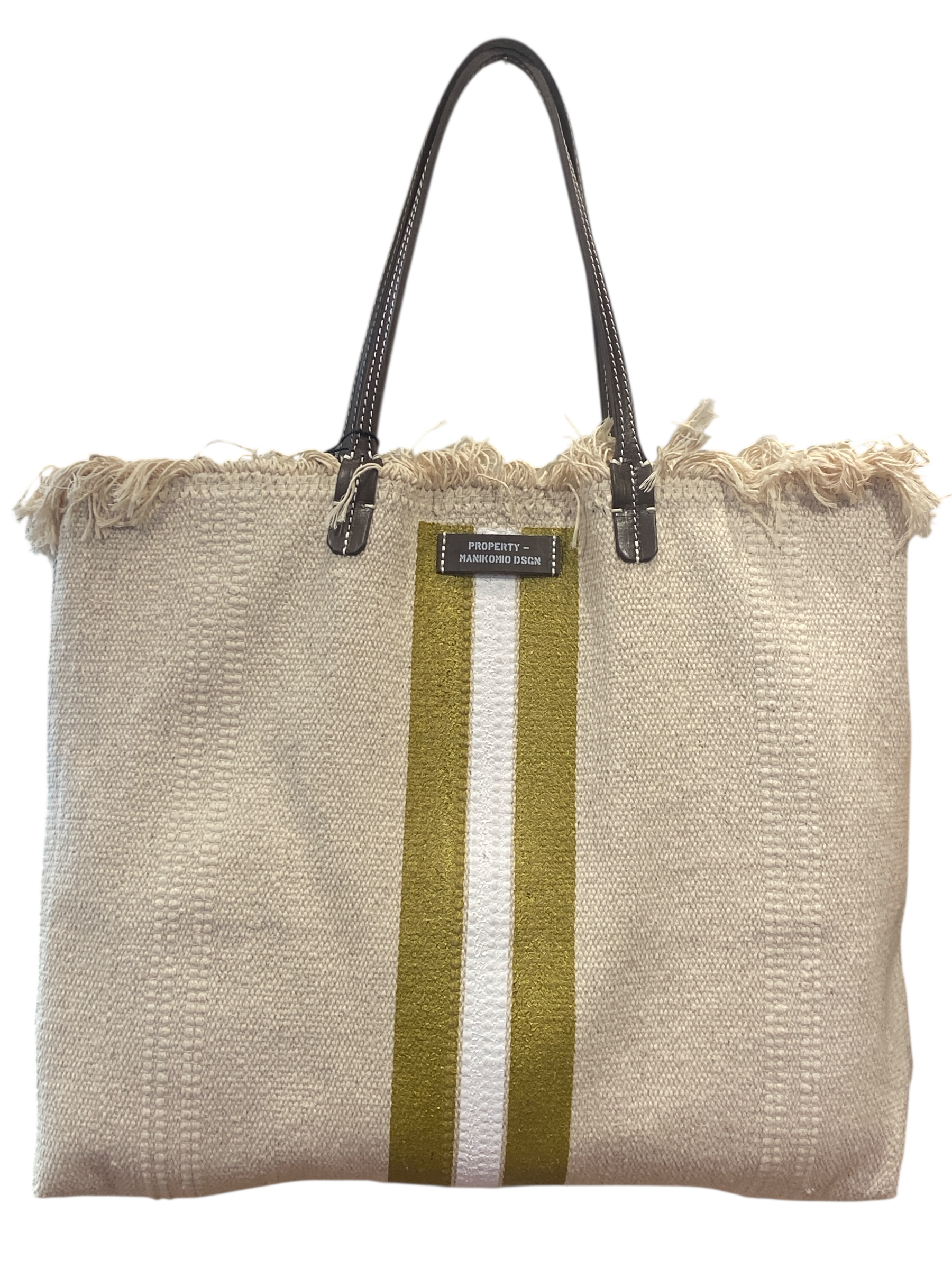 MANIKOMIO DSGN Shopping Cotton Stripe SPECIAL EDITION FORTE DEI MARMI