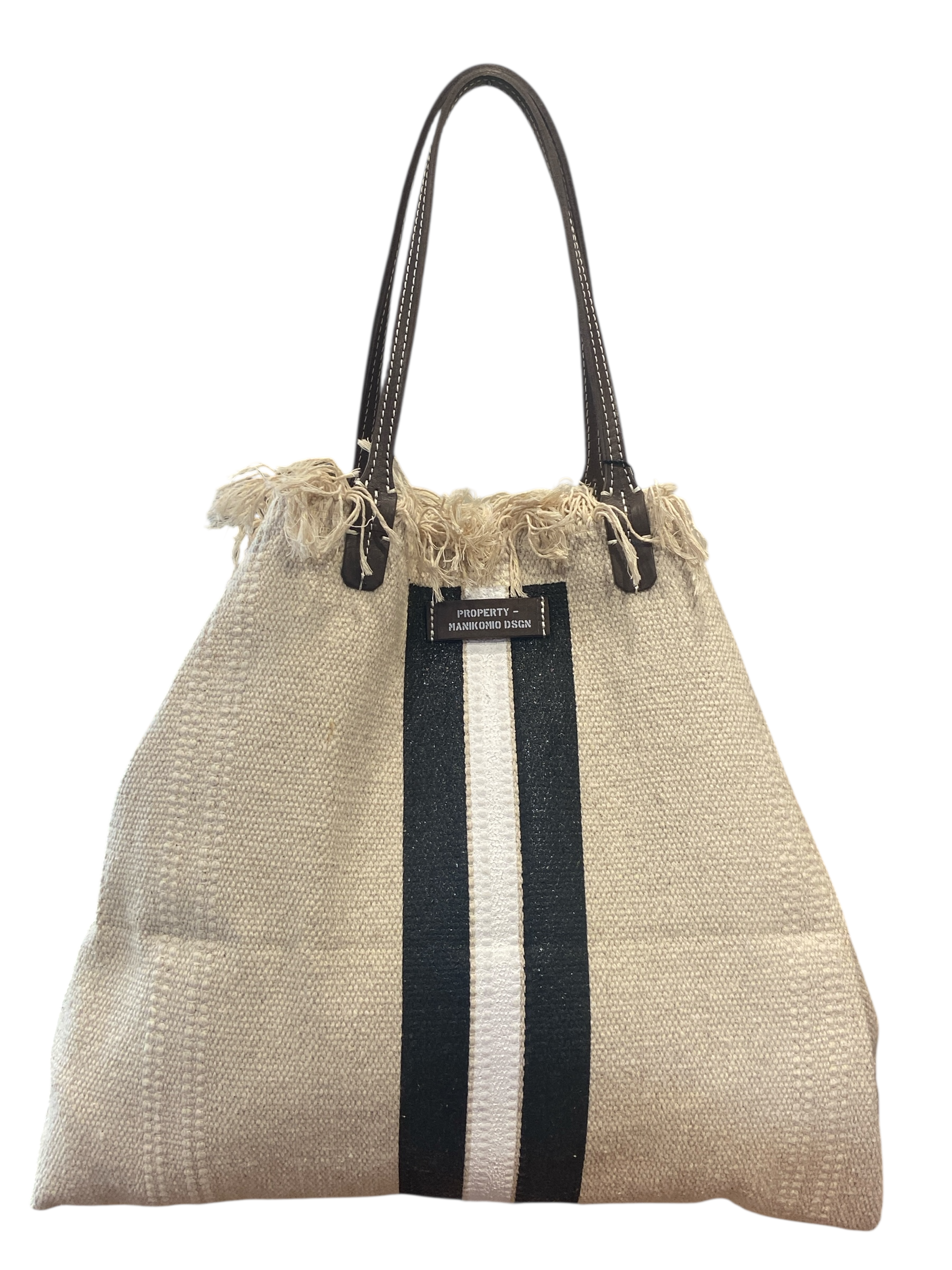 MANIKOMIO DSGN Shopping Cotton Stripe SPECIAL EDITION FORTE DEI MARMI