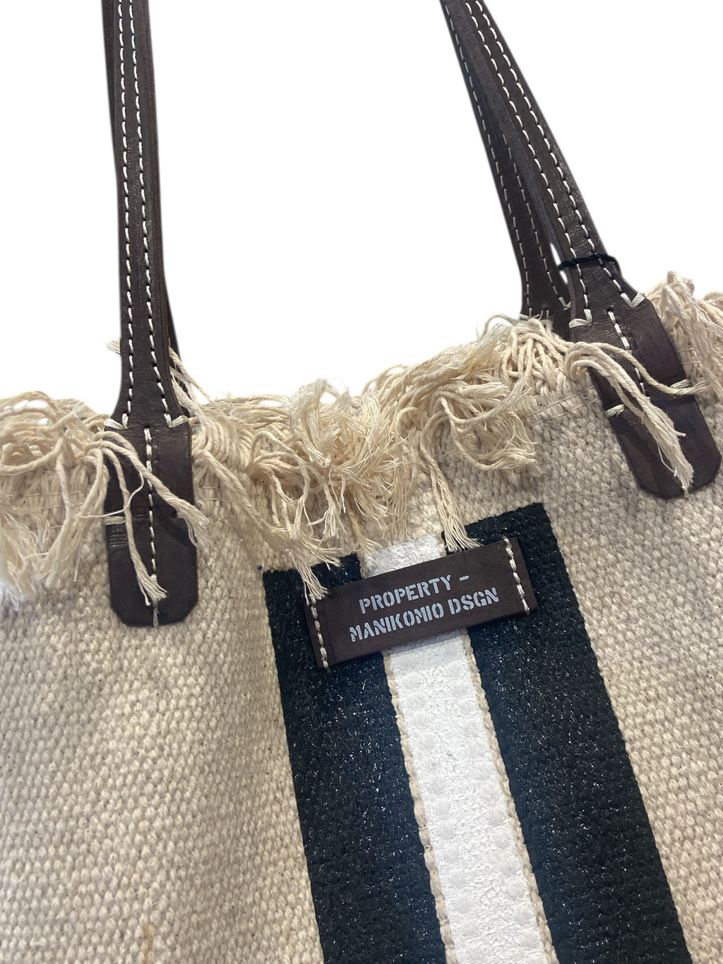 MANIKOMIO DSGN Shopping Cotton Stripe SPECIAL EDITION FORTE DEI MARMI