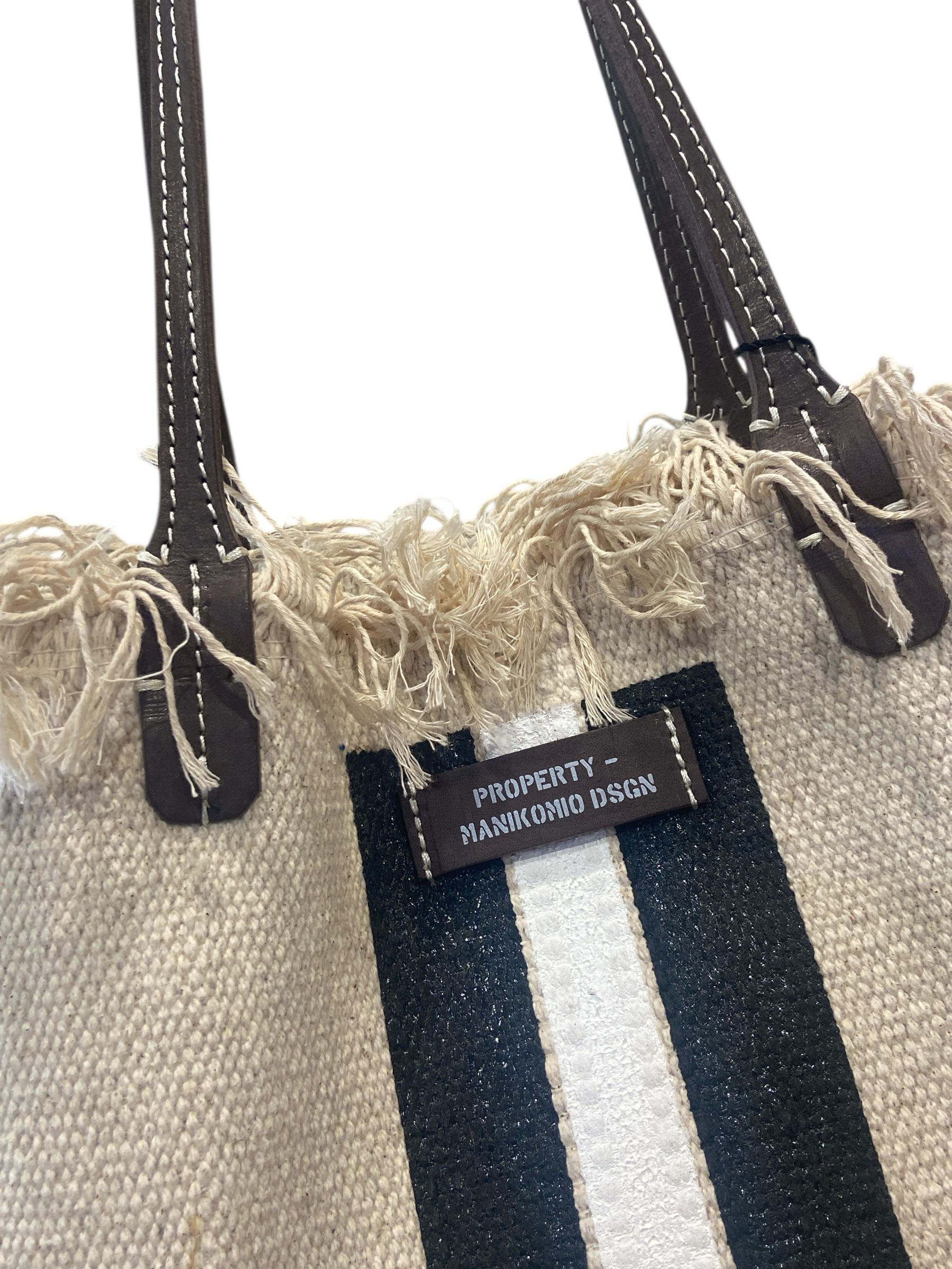 MANIKOMIO DSGN Shopping Cotton Stripe SPECIAL EDITION FORTE DEI MARMI