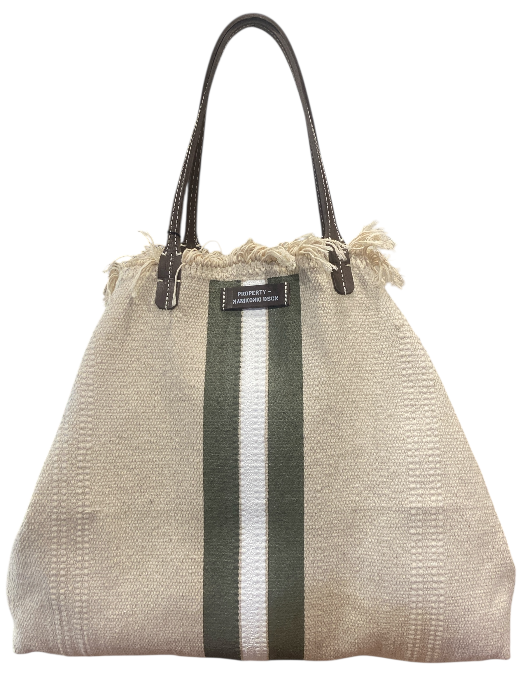 MANIKOMIO DSGN Shopping Cotton Stripe SPECIAL EDITION FORTE DEI MARMI