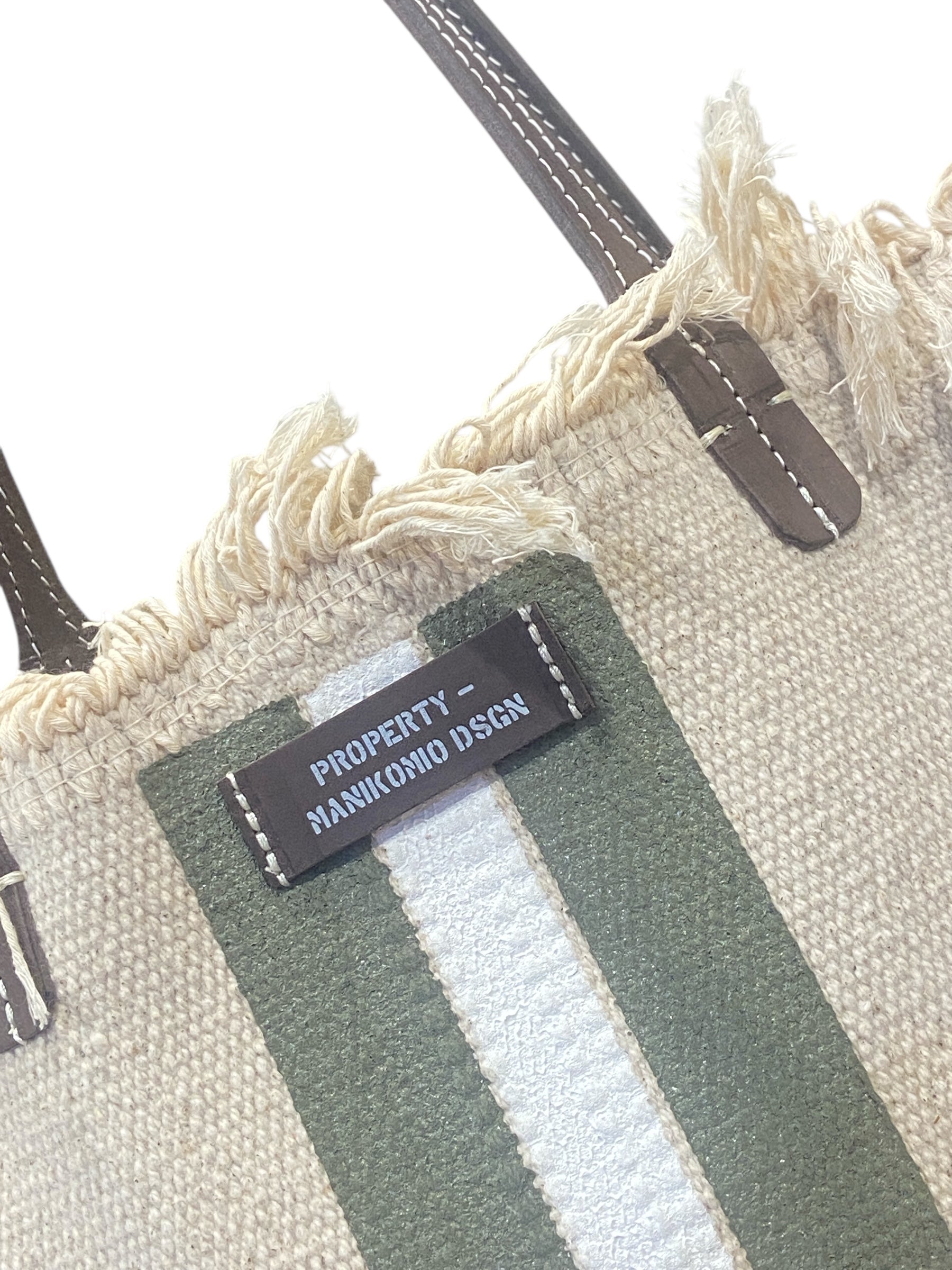 MANIKOMIO DSGN Shopping Cotton Stripe SPECIAL EDITION FORTE DEI MARMI