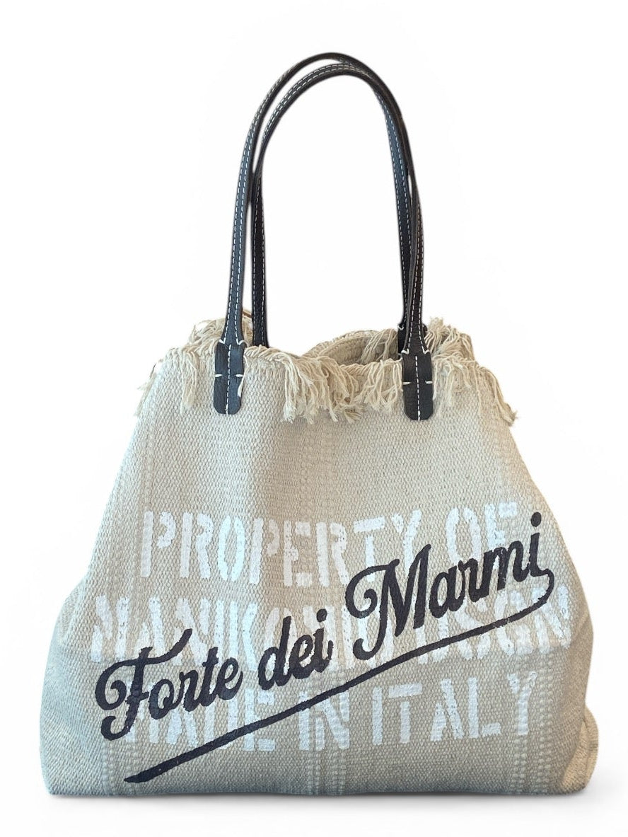 MANIKOMIO DSGN Shopping Cotton Stripe SPECIAL EDITION FORTE DEI MARMI
