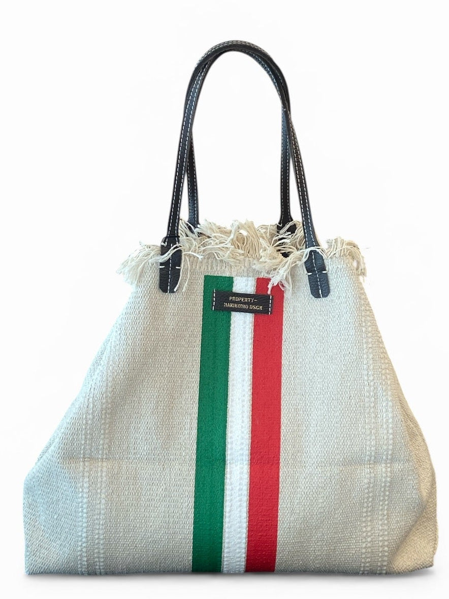 MANIKOMIO DSGN Shopping Cotton Stripe SPECIAL EDITION FORTE DEI MARMI  italia