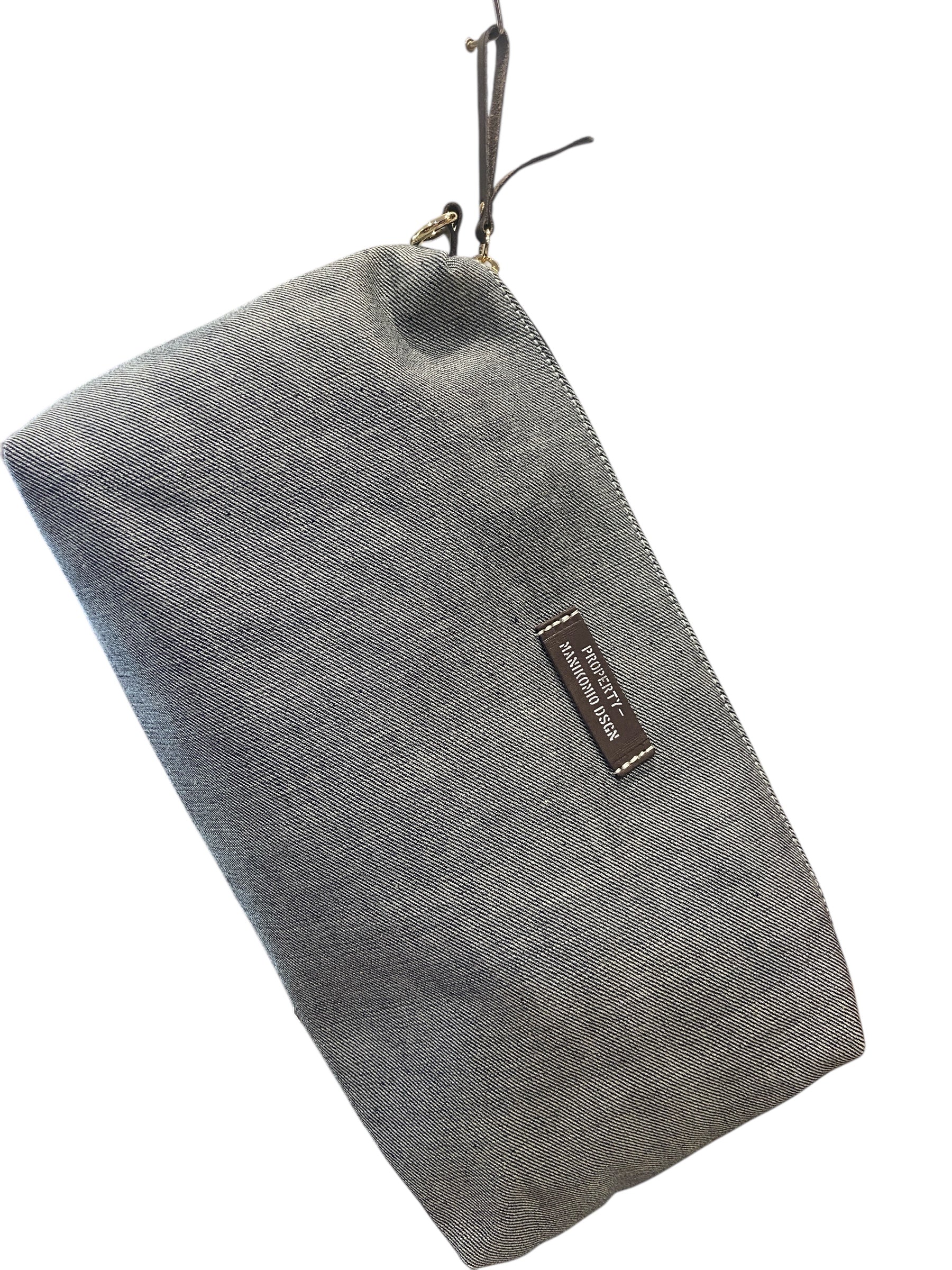 MANIKOMIO DSGN Shopping Cotton Stripe SPECIAL EDITION FORTE DEI MARMI  silver