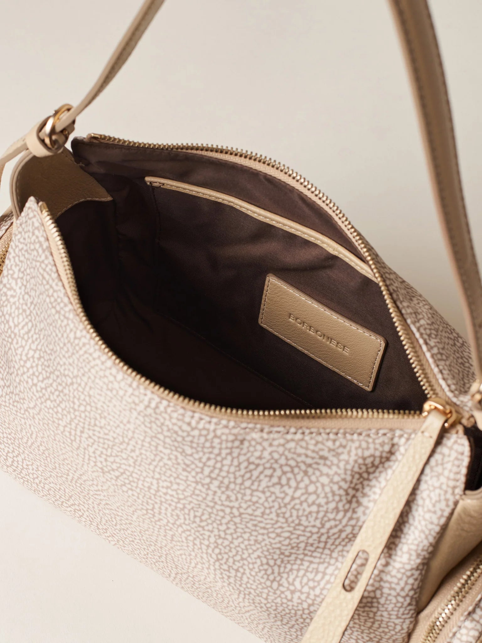 BORBONESE Borsa Hobo Medium