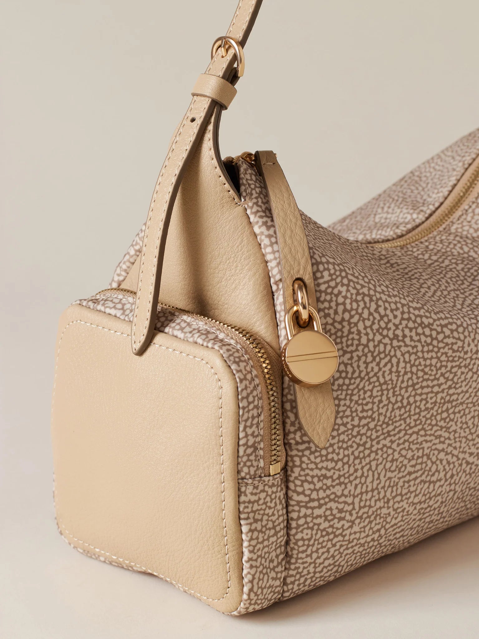 BORBONESE Borsa Hobo Medium