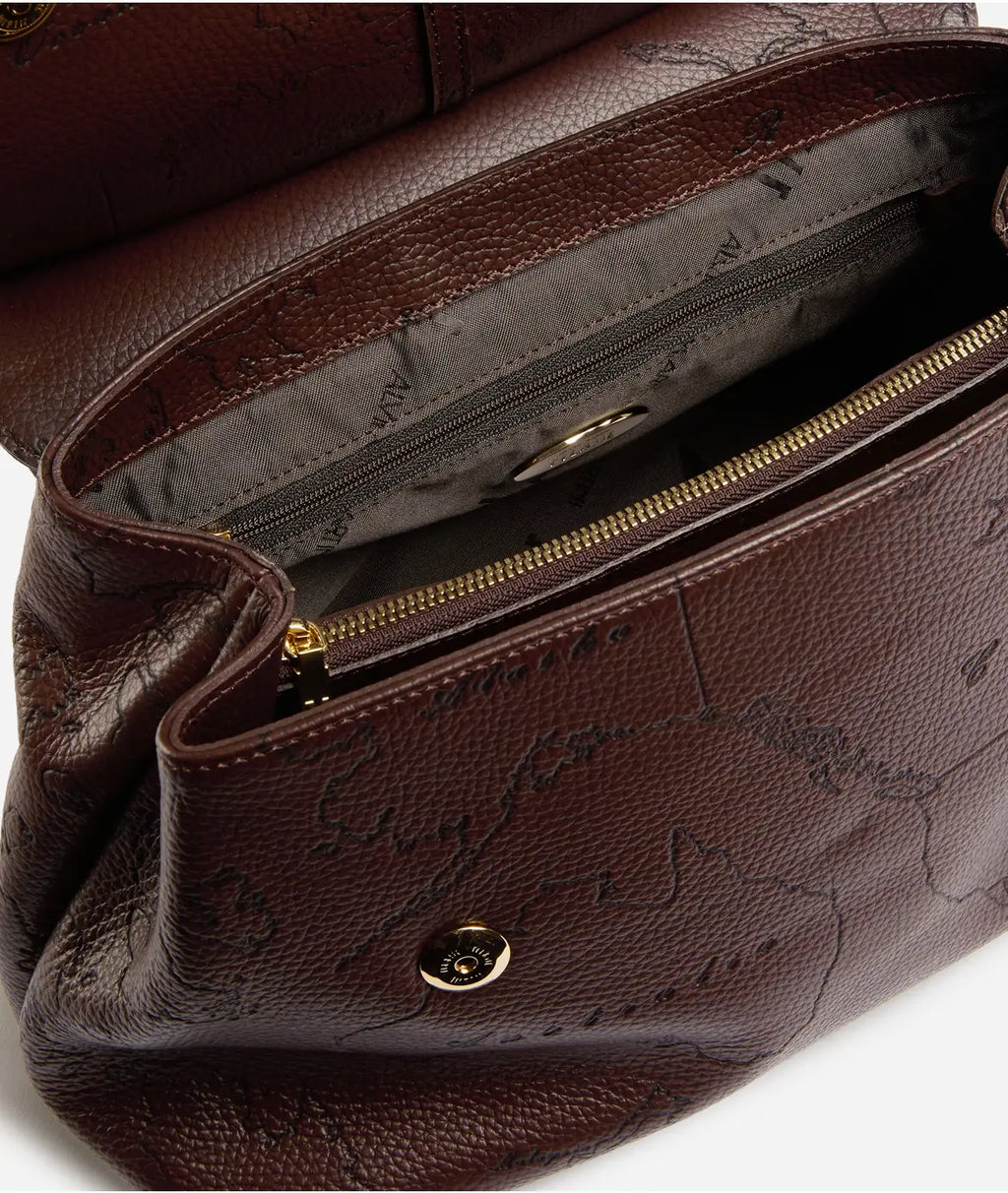 ALVIERO MARTINI 1^CLASSE Antique Geo Leather Sottospalla