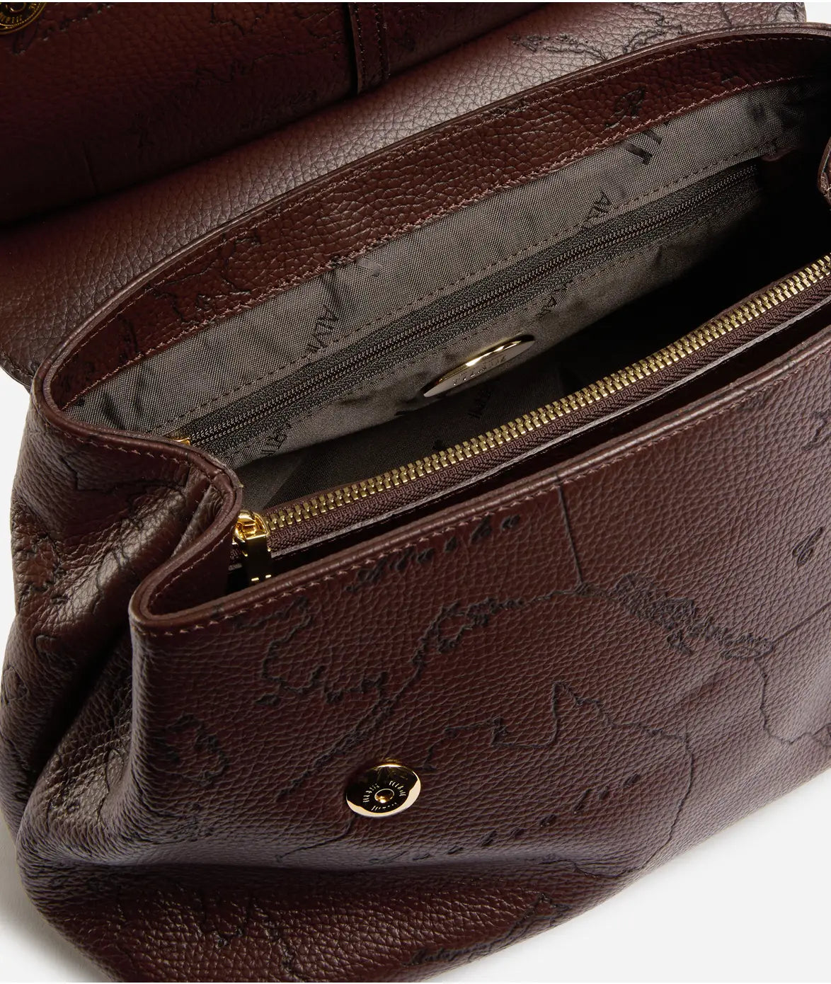 ALVIERO MARTINI 1^CLASSE Antique Geo Leather Sottospalla