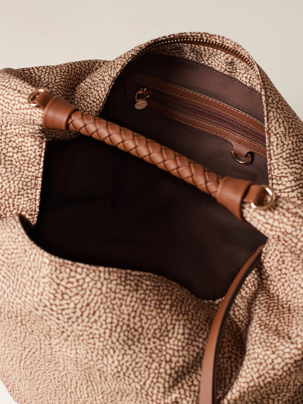 BORBONESE Borsa Hobo Medium