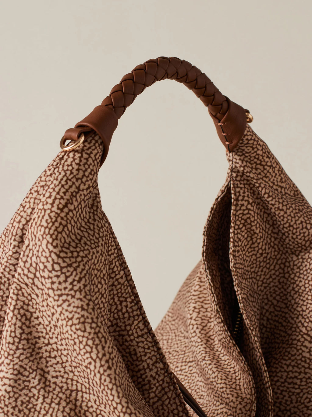 BORBONESE Borsa Hobo Medium