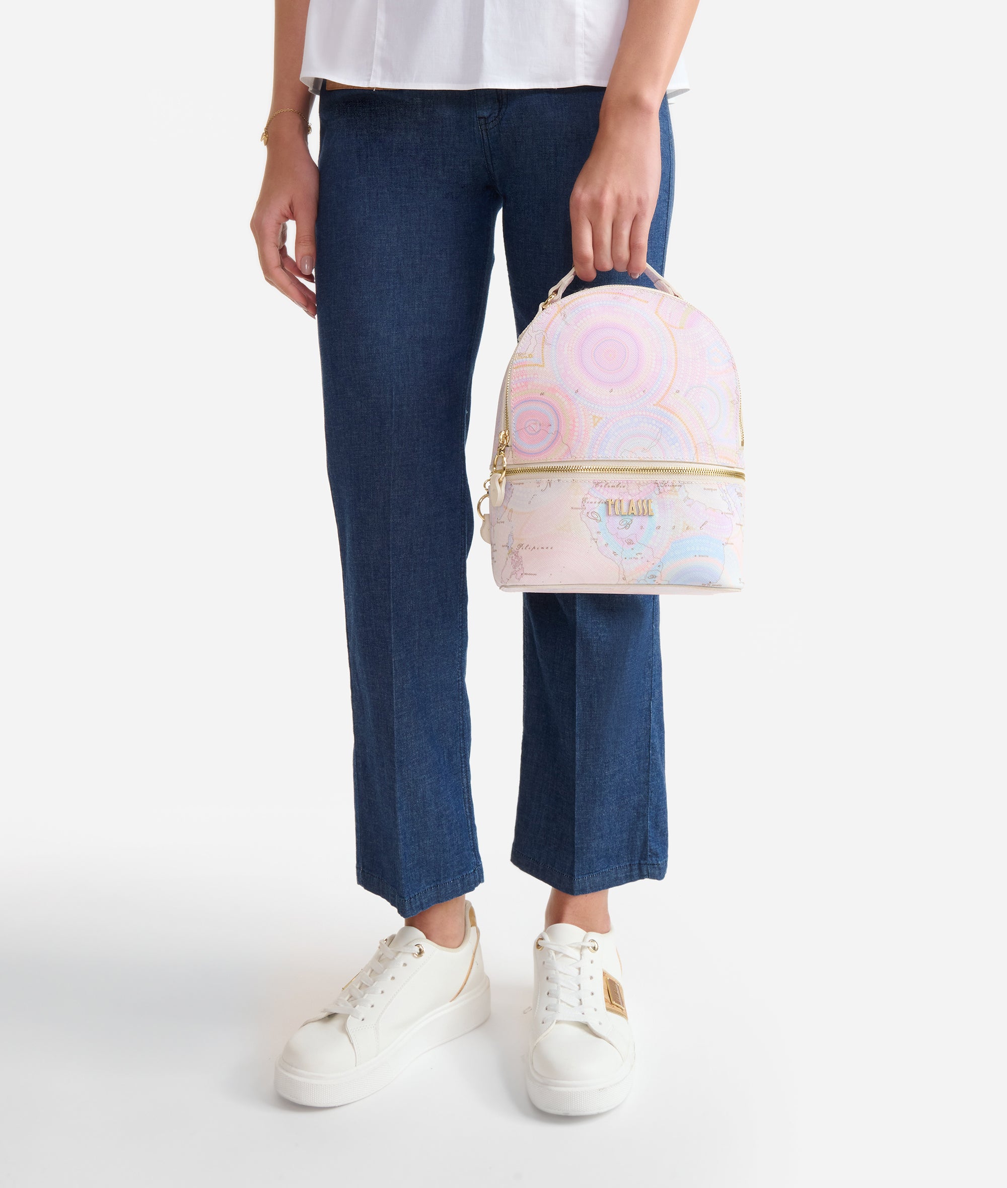 ALVIERO MARTINI 1^CLASSE GEO DOTS ART Zaino Multicolor