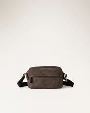 BORBONESE CAMERA CASE Small Camoscio