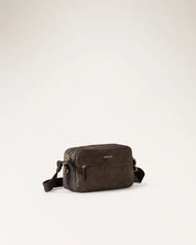 BORBONESE CAMERA CASE Small Camoscio