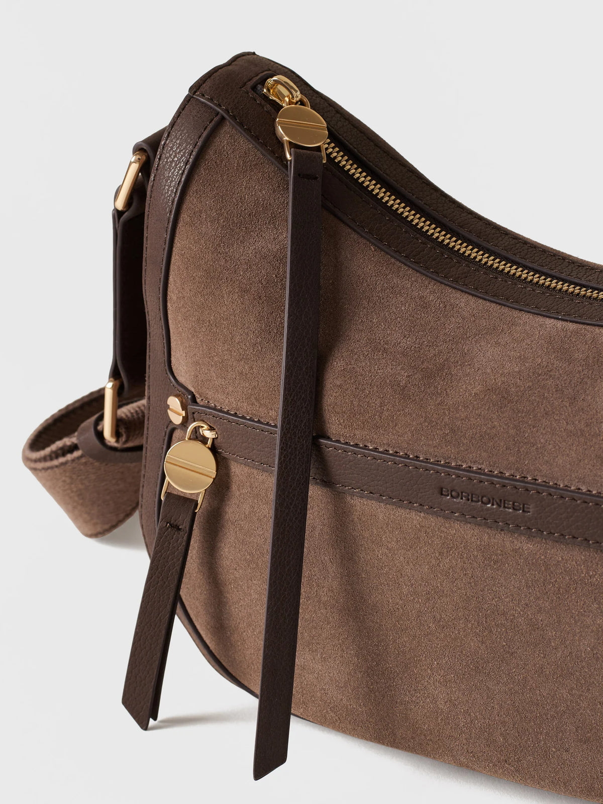 BORBONESE LUNA Small CAMOSCIO