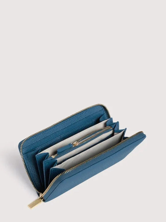 COCCINELLE METALLIC SOFT Large zip around