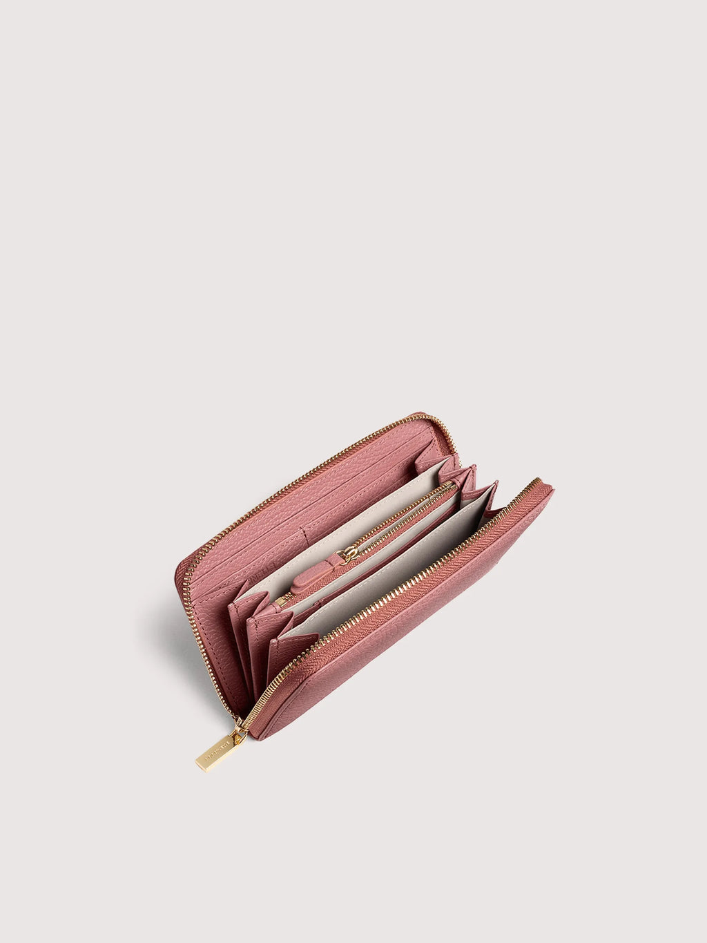 COCCINELLE METALLIC SOFT Zip Around Large